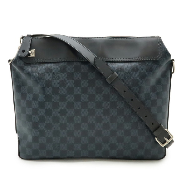 LOUIS VUITTON Black Damier Shoulder Bag - Picture 1 of 10